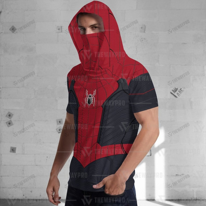 Movie Superhero SM NWH Stark Suit Custom Hooded Tshirt
