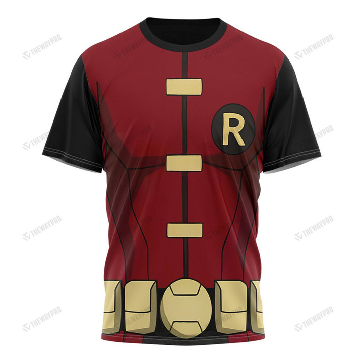 Movie Superhero Titans Robin Custom T-Shirt