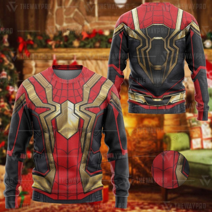 Movie Superhero SM NWH Integrated Suit Custom Imitation Knitted Sweatshirt