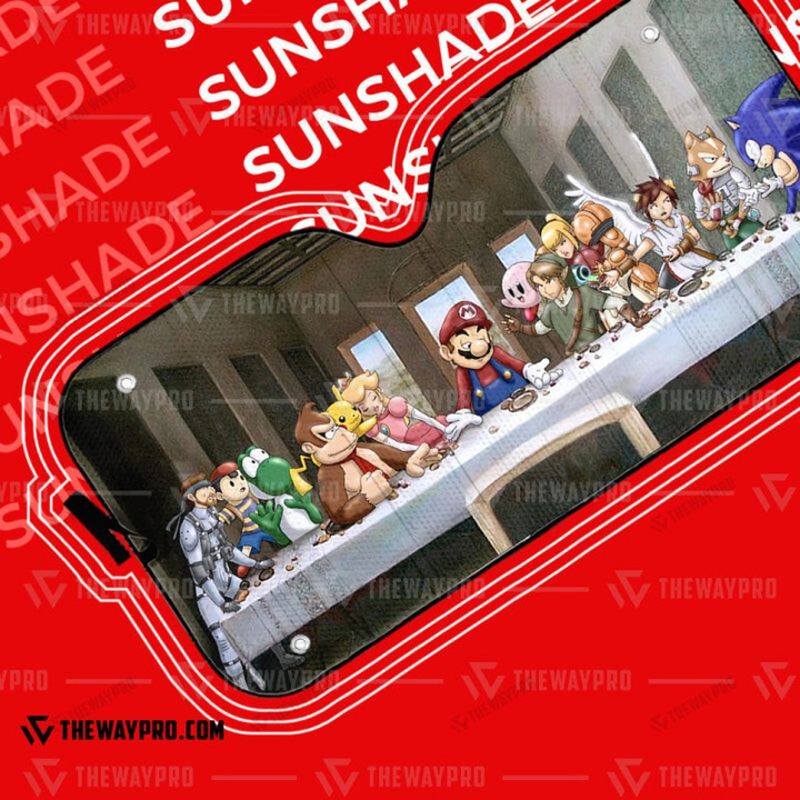 Game Super Mro The Last Supper Custom Sunshade Bt33221