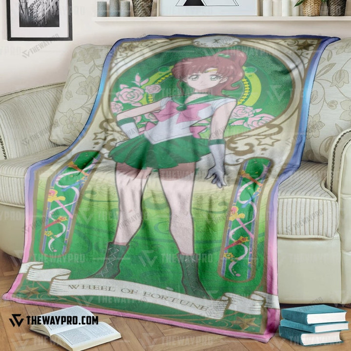 Anime Sailor Moon The Death Custom Soft Blanket / S/(43X55) Bl11102115