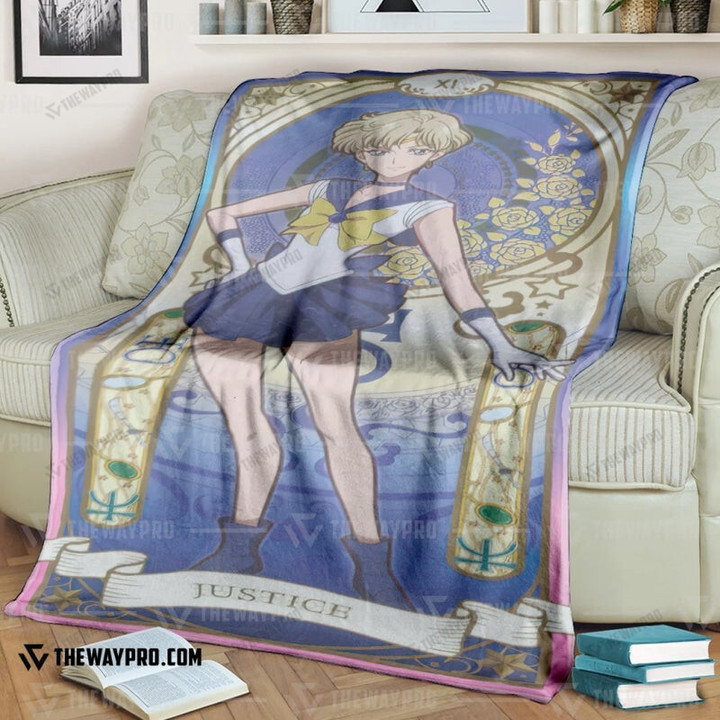 Anime Sailor Moon Justice Custom Soft Blanket / S/(43X55) Bl11102113