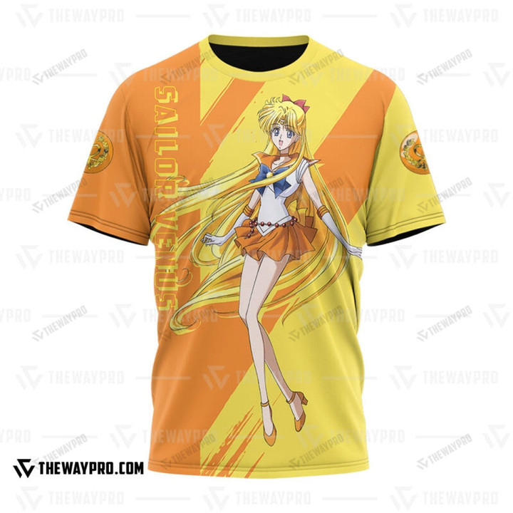 Anime Sailor Venus Custom T-Shirt / S Bl1403222