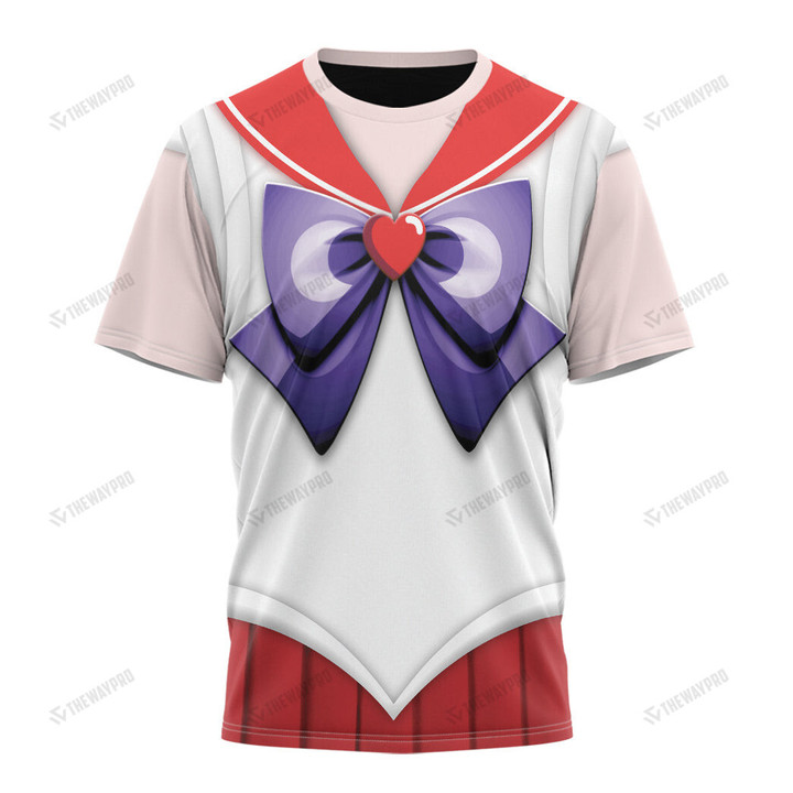 Anime Sailor Moon The Sailor Mars Custom T-Shirt