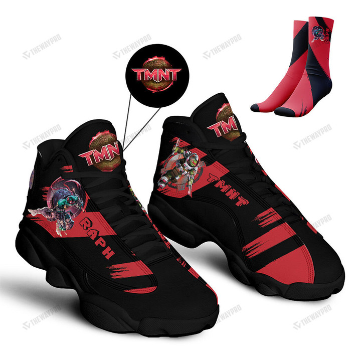 TMNT Raph Custom AJ13 Shoes