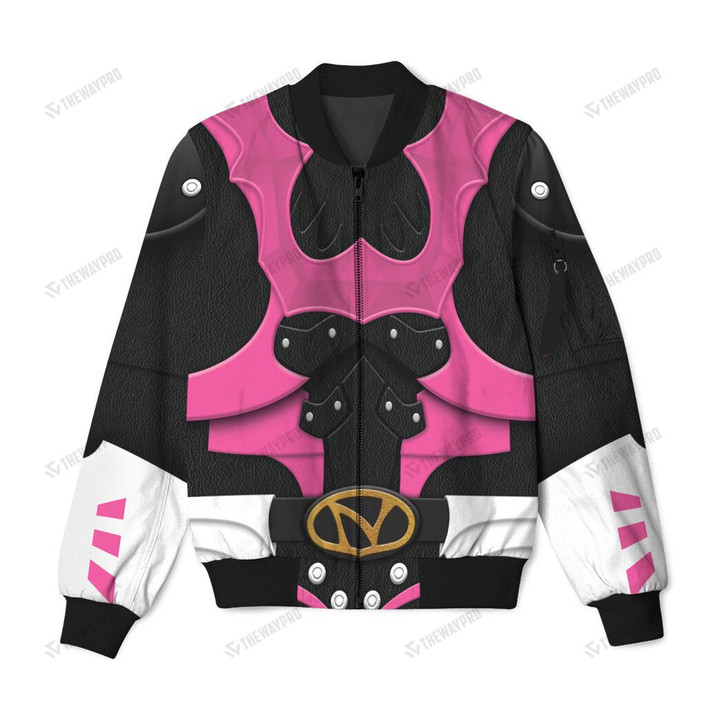 Psycho Rangers Pink Psycho Custom Bomber Jacket