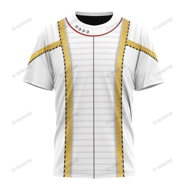 Star Trek Jean Luc Picard Uniform Custom T-Shirt