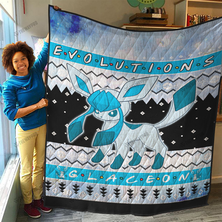 Glaceon Custom Quilt