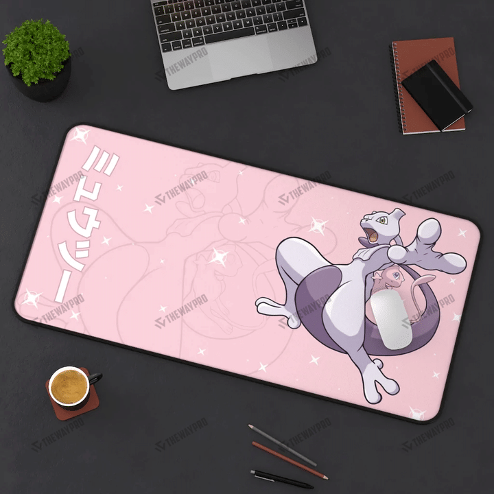 Mewtwo & Mew Custom Mousepad