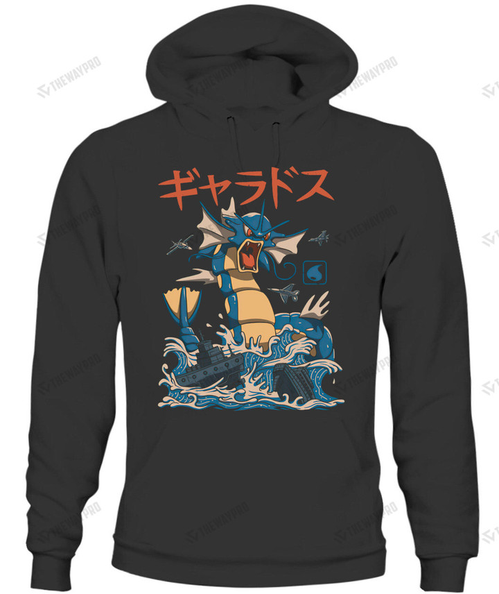 Flying Water Kaiju Custom Hoodie Graphic Apparel