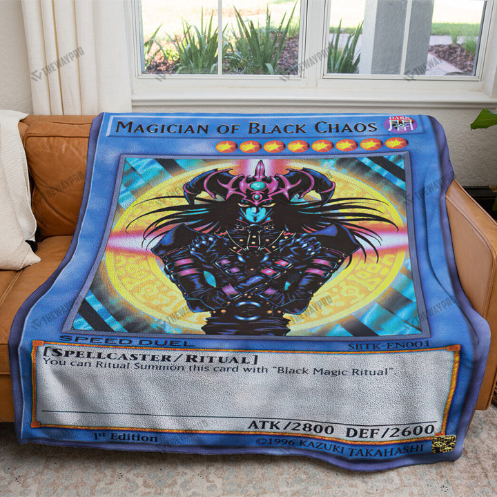 Magician Of Black Chaos Custom Soft Blanket