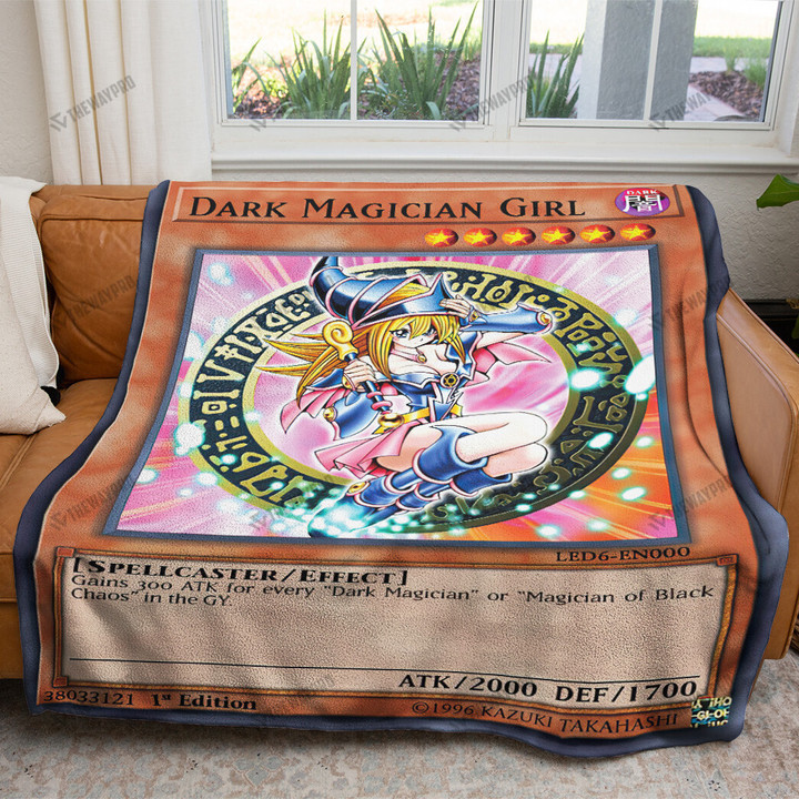 Dark Magician Girl Custom Soft Blanket