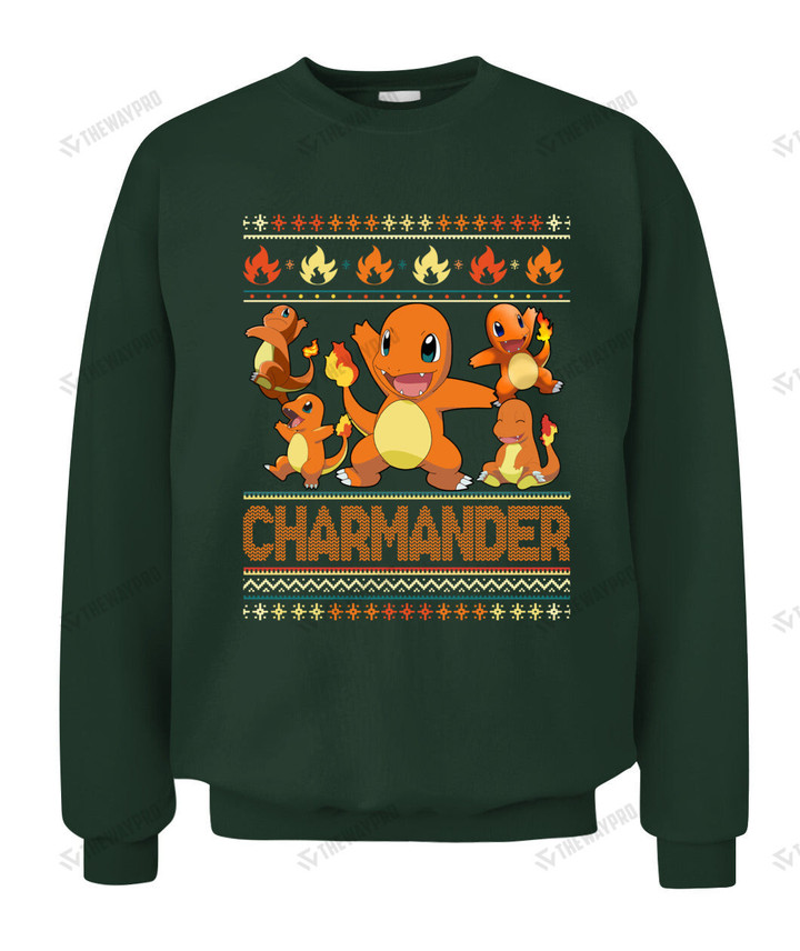 Charmander Ugly Christmas Sweatshirt