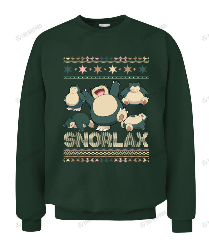 Snorlax Ugly Christmas Sweatshirt