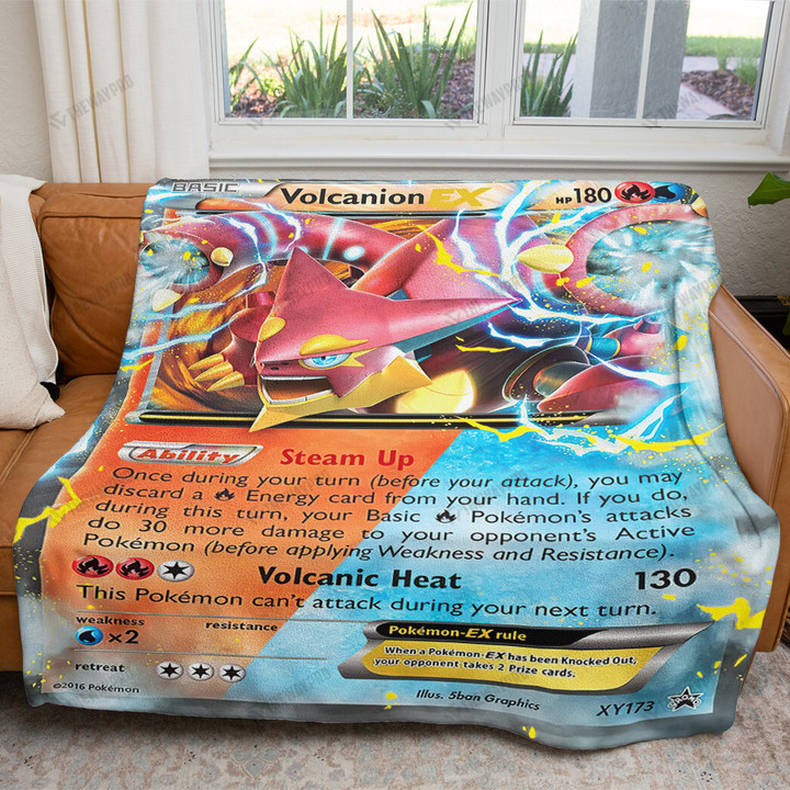 Volcanion-EX � XY Promos Custom Soft Blanket