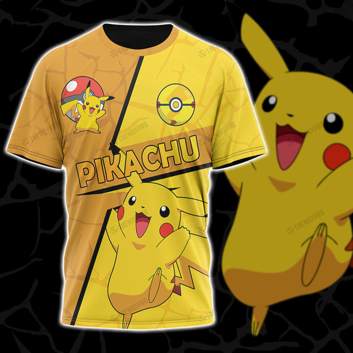 Pikachu Custom T-Shirt
