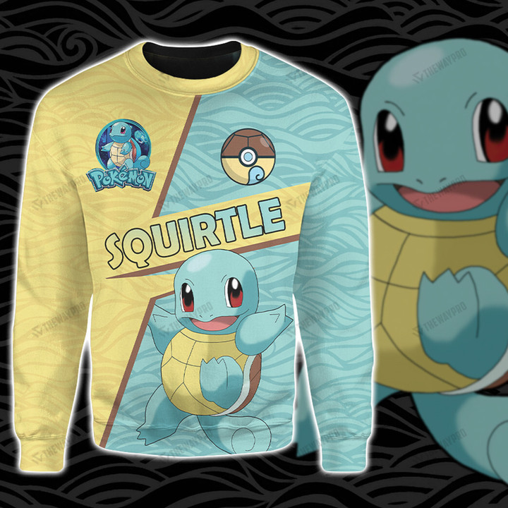 Squirtle Custom Sweatshirt