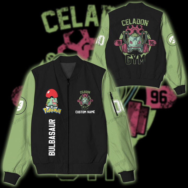 Celadon Gym Custom Bomber Jacket