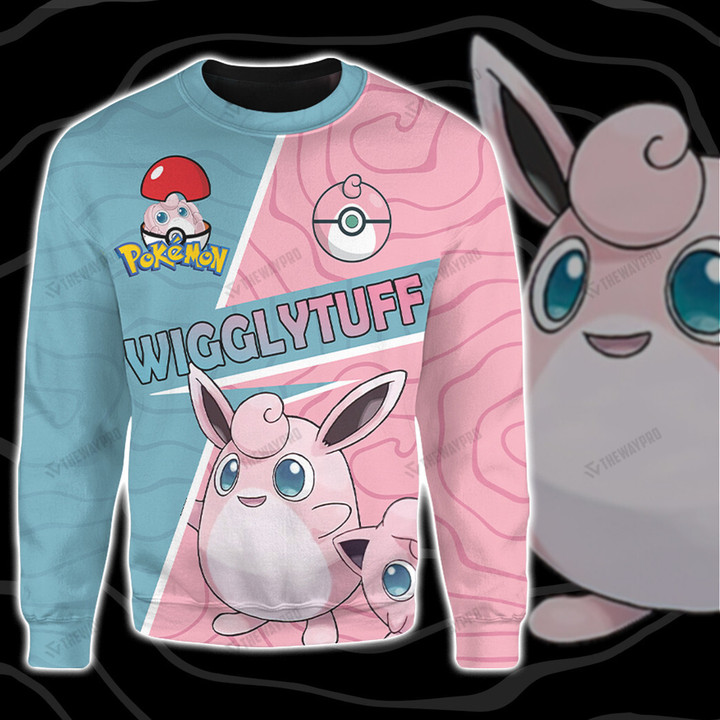 Wigglytuff Custom Sweatshirt