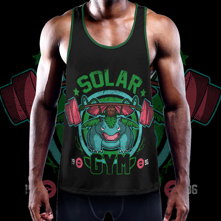 Solar Gym Custom Men's Slim Y-Back Muscle Tank Top