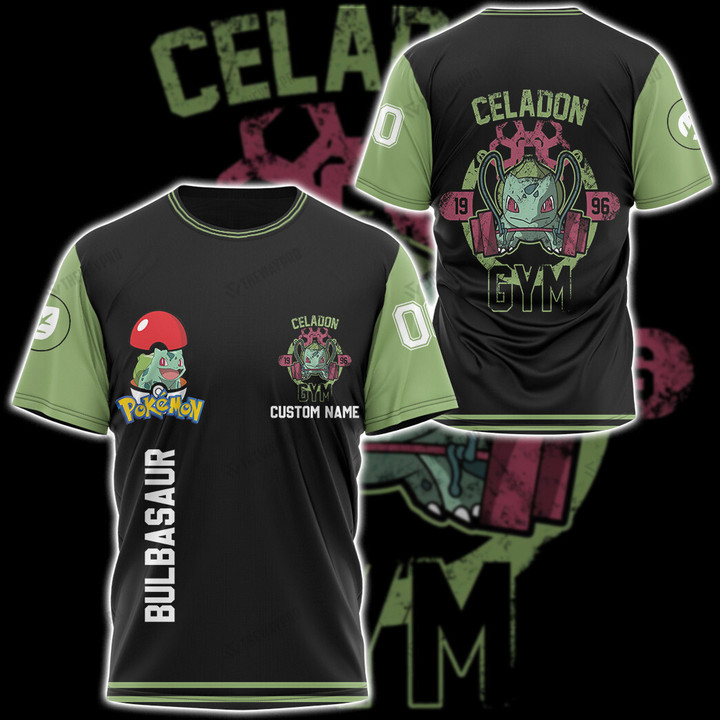 Celadon Gym Custom T-Shirt Apparel