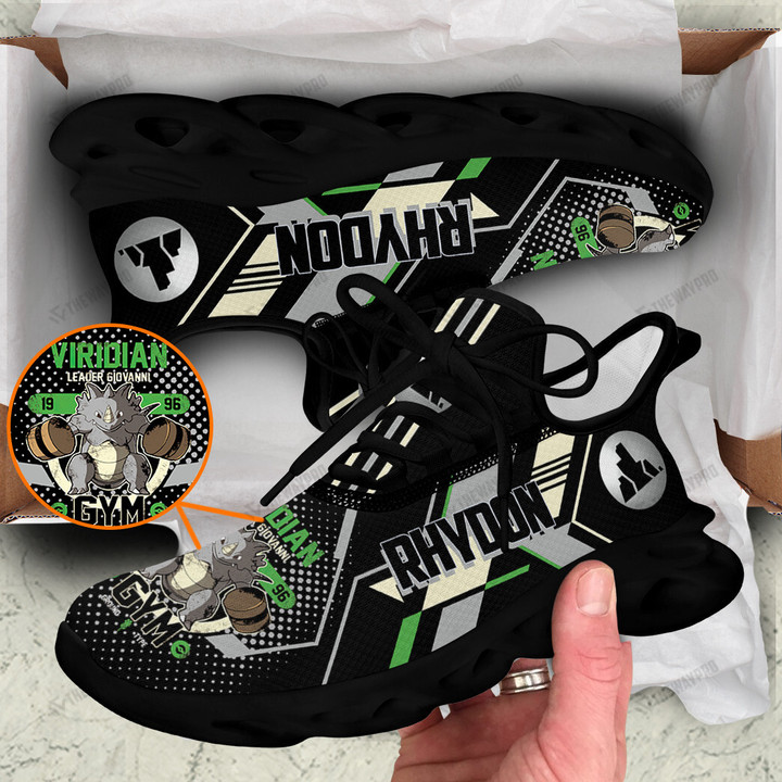 Viridian Gym Custom Clunky Sneakers