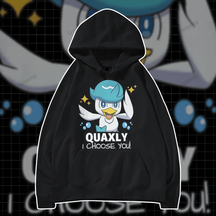 Quaxly I Choose You Custom Graphic Apparel