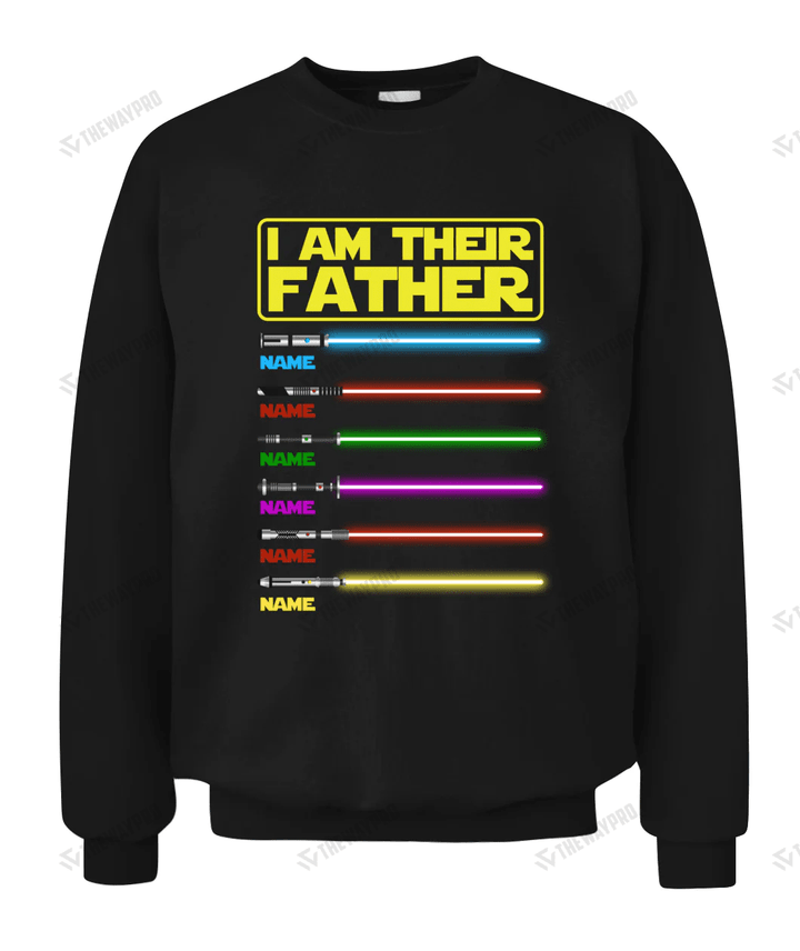 I Am Their Father Personalized Graphic Apparel