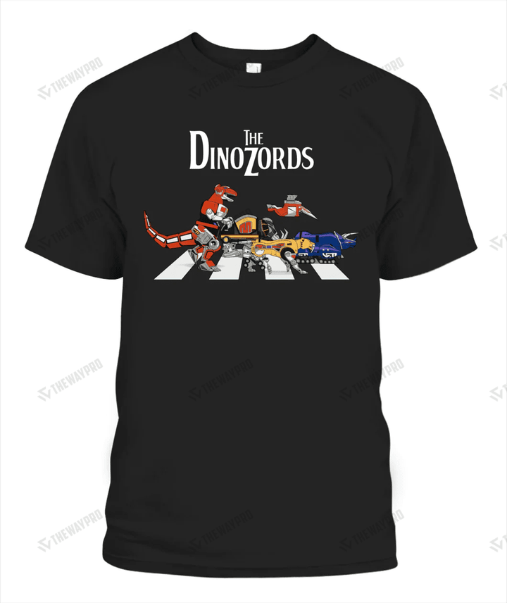 Dino Zords Crosswalk Custom Graphic Apparel