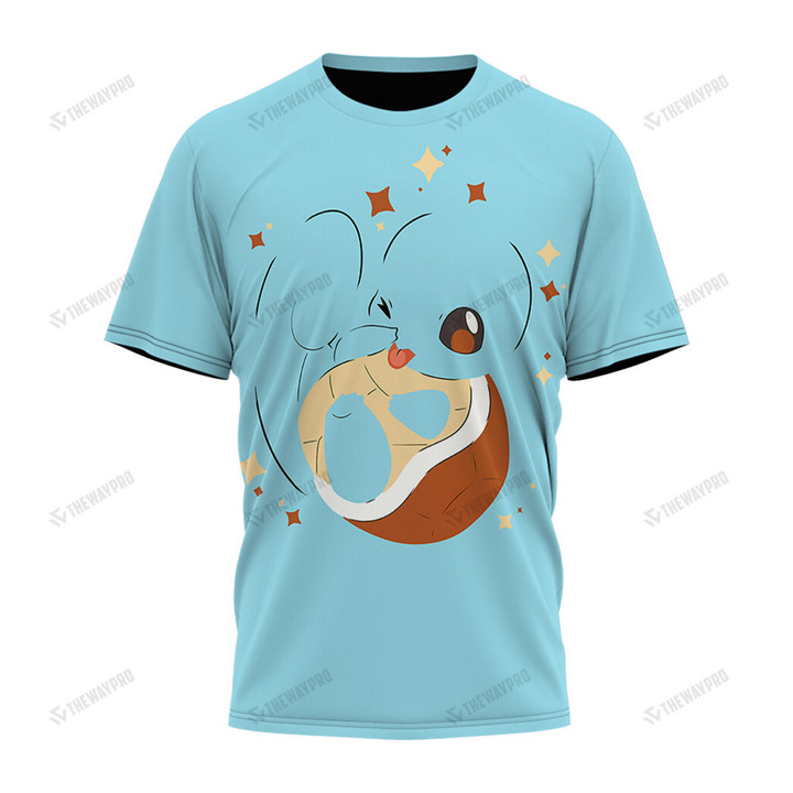 Cute Squirtle Custom T-Shirt