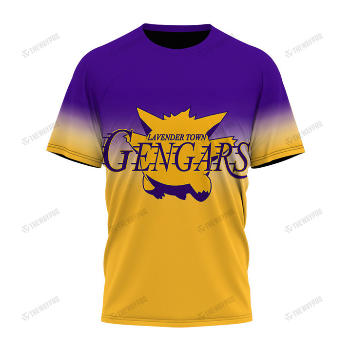 Lavender Town Gengar Custom T-Shirt