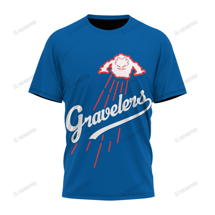 Los Angeles Gravelers Custom T-Shirt