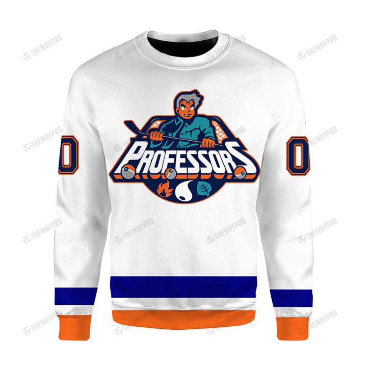 Hockey New York Professors Color Custom Sweatshirt Apparel