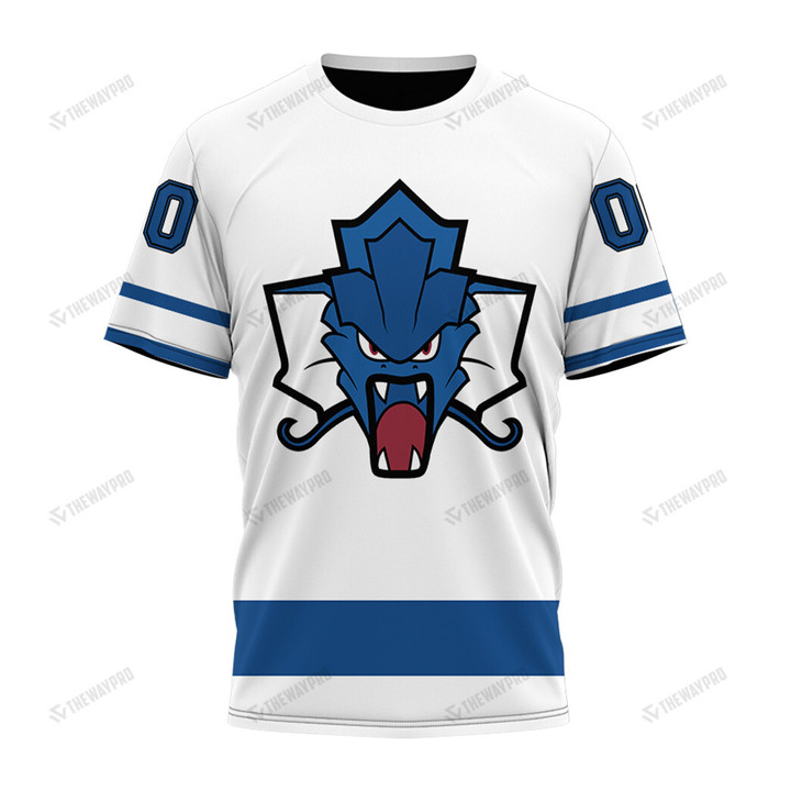 Hockey Toronto Gyarados Color Custom T-shirt Apparel