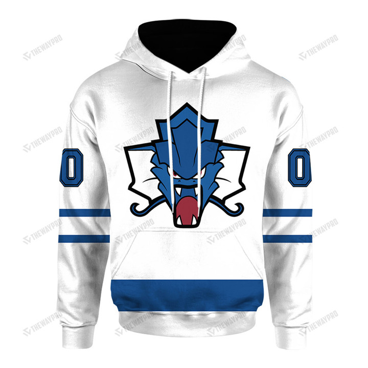 Hockey Toronto Gyarados Color Custom Hoodie Apparel