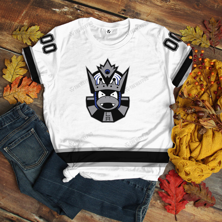 Hockey Los Angeles Slowking Color Custom T-shirt Apparel