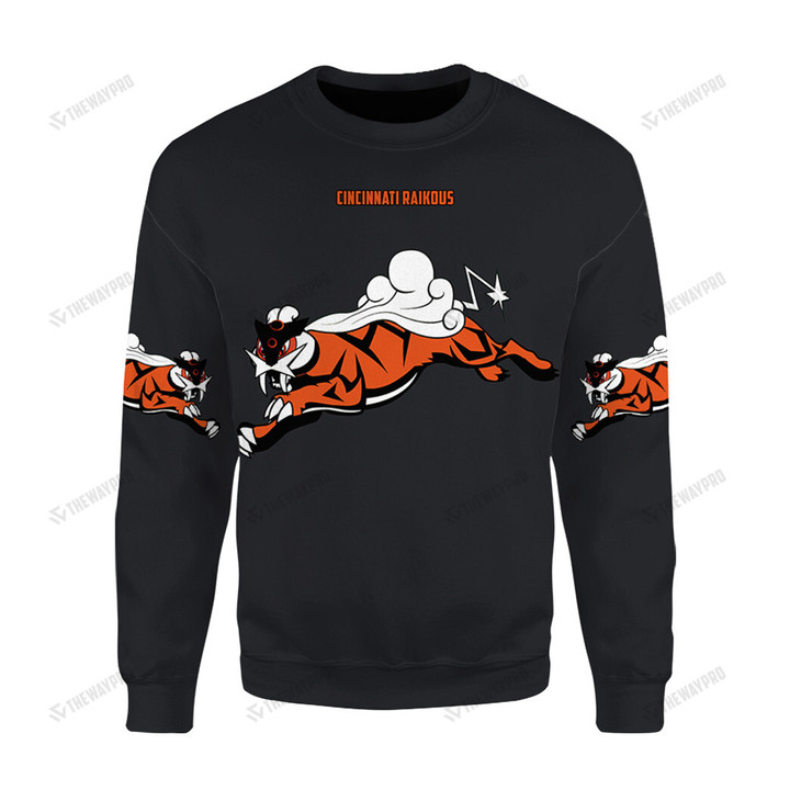 Football Cincinnati Raikous Custom Sweatshirt