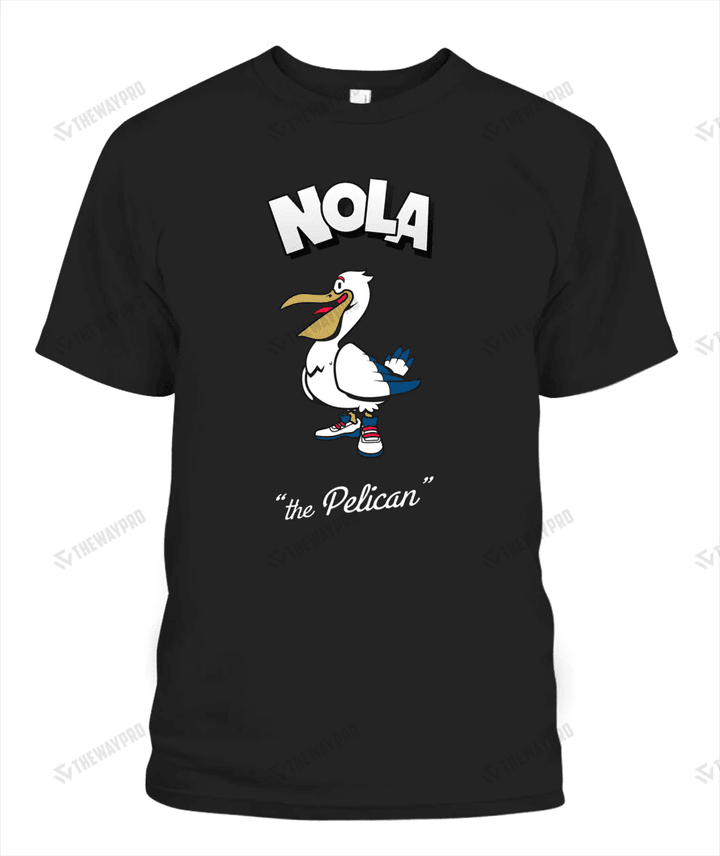 Basketball Toons Nola Pelican Custom Graphic Apparel
