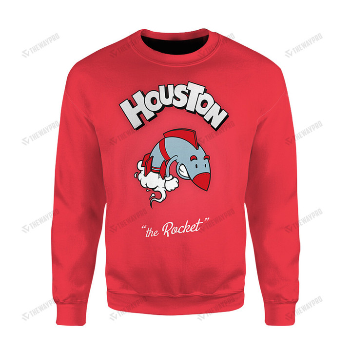 Basketball Toons Houston Rocket Custom Sweatshirt