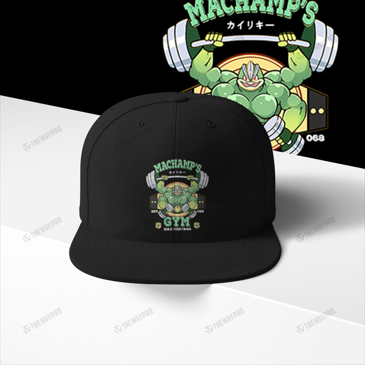 Machamp's Gym Green Custom Baseball Cap
