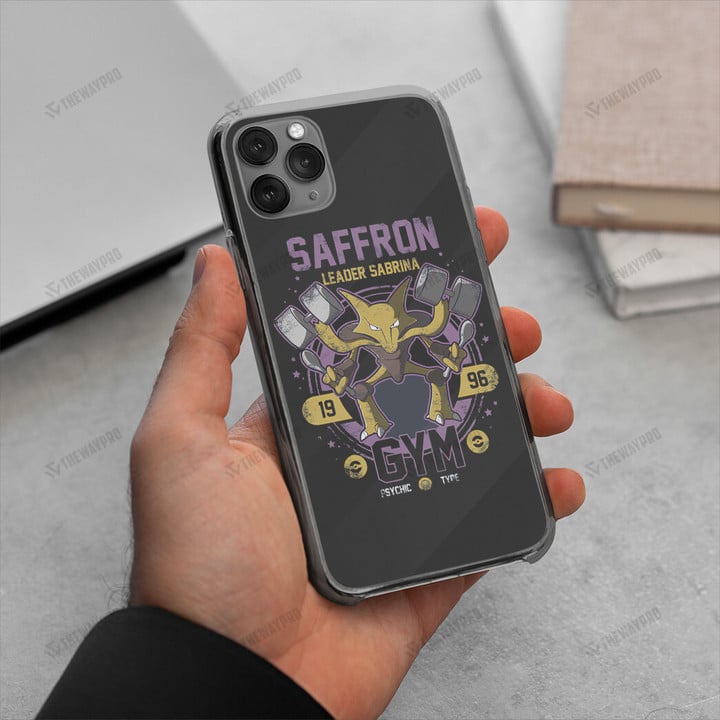 Poke Saffron Gym Custom Phone Case