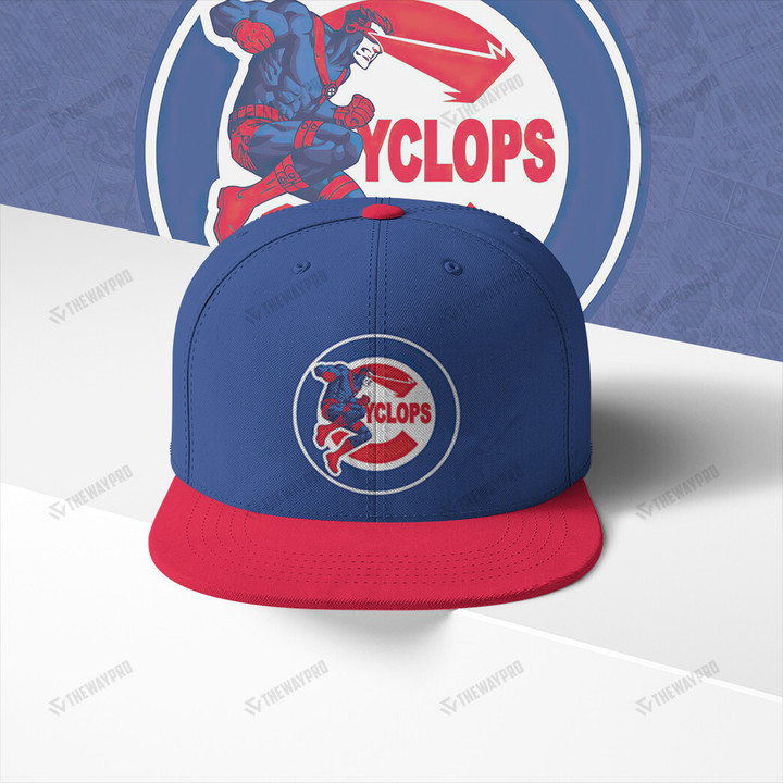 Baseball Superheroes Chicago Cyclops Custom Baseball Cap