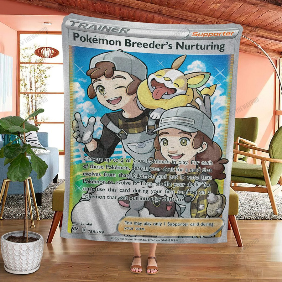 Radiant Gardevoir Card Custom Soft Blanket - The Waypro