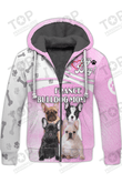 France Bulldog Mom Fleece Zipper, Dog Fleece Zipper For Humans