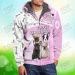 France Bulldog Mom Fleece Zipper, Dog Fleece Zipper For Humans