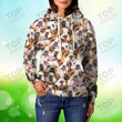 Bulldogs Cute Face Hoodie, Dog Hoodie For Humans