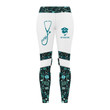 Nursing Tools Pattern Legging Medical Legging Nurse Legging (White ver)