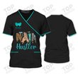 Nail Hustler Tee Shirt Nails Tools Print Tshirt