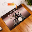 Drum Set Music Doormat