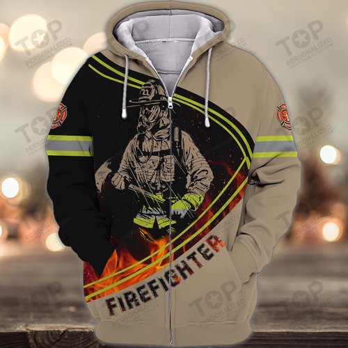 Firefighter 3D Full Print Shirts 2057